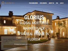 Tablet Screenshot of glorius.com